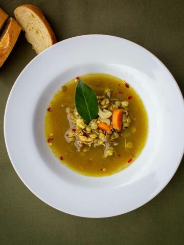 spicy lentil soup featured