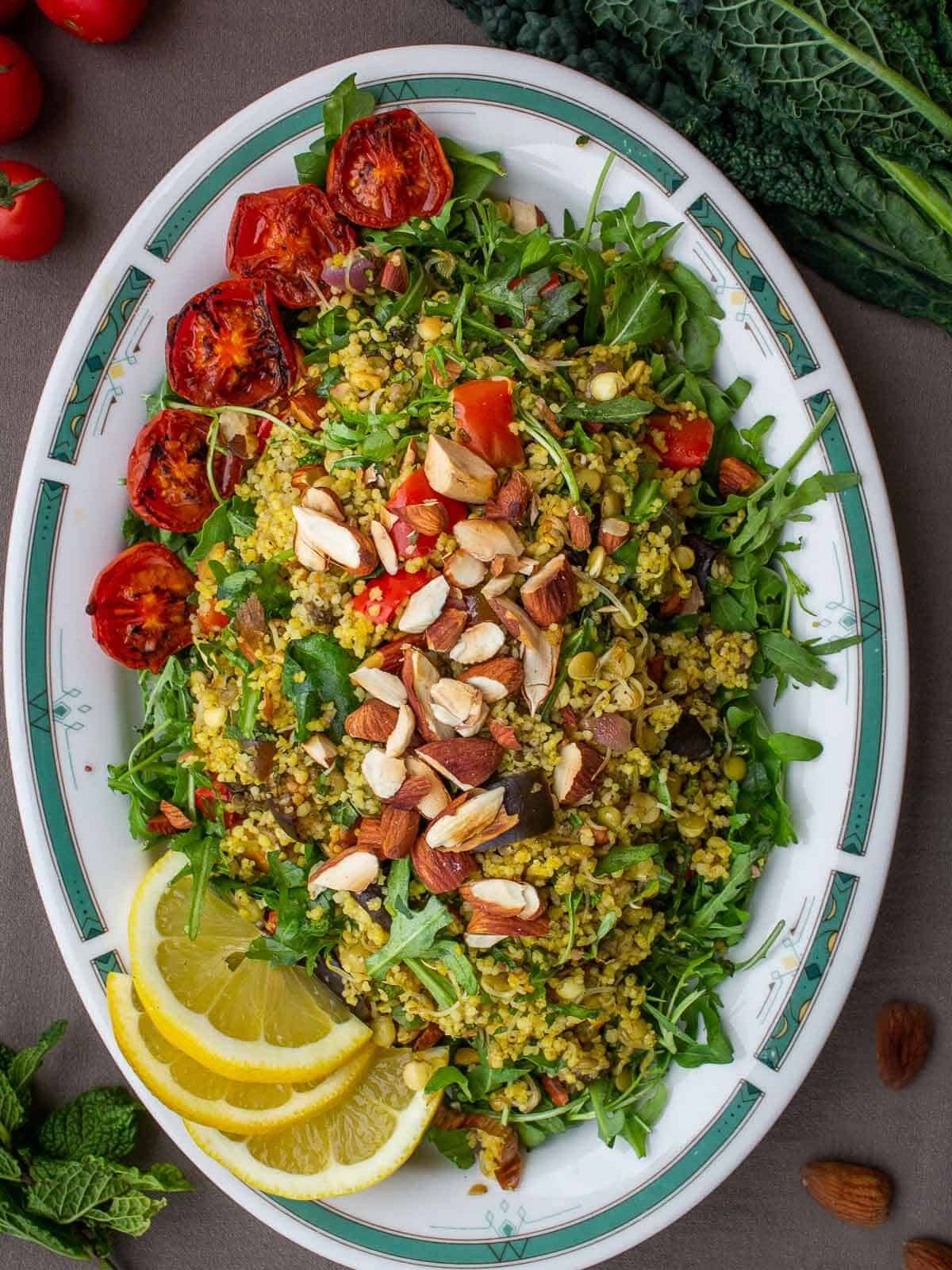 ensalada de couscous.