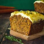 receta de tarta de zanahoria vegana.