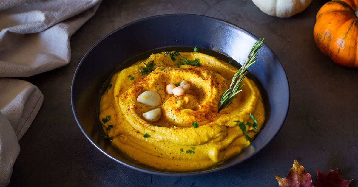 Hummus de Calabaza Asada | Nómadas Gourmet