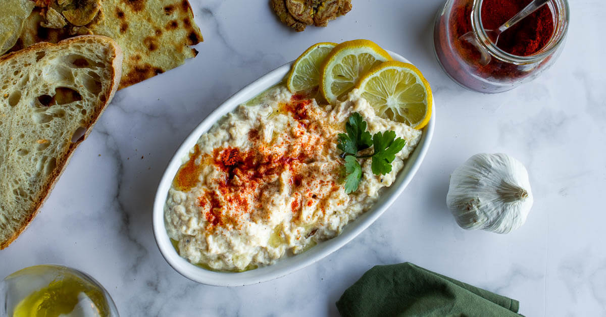 Paté de Berenjena (Baba Ganoush) | Nómadas Gourmet