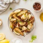 hinojo al horno con peras y nueces tostadas featured.