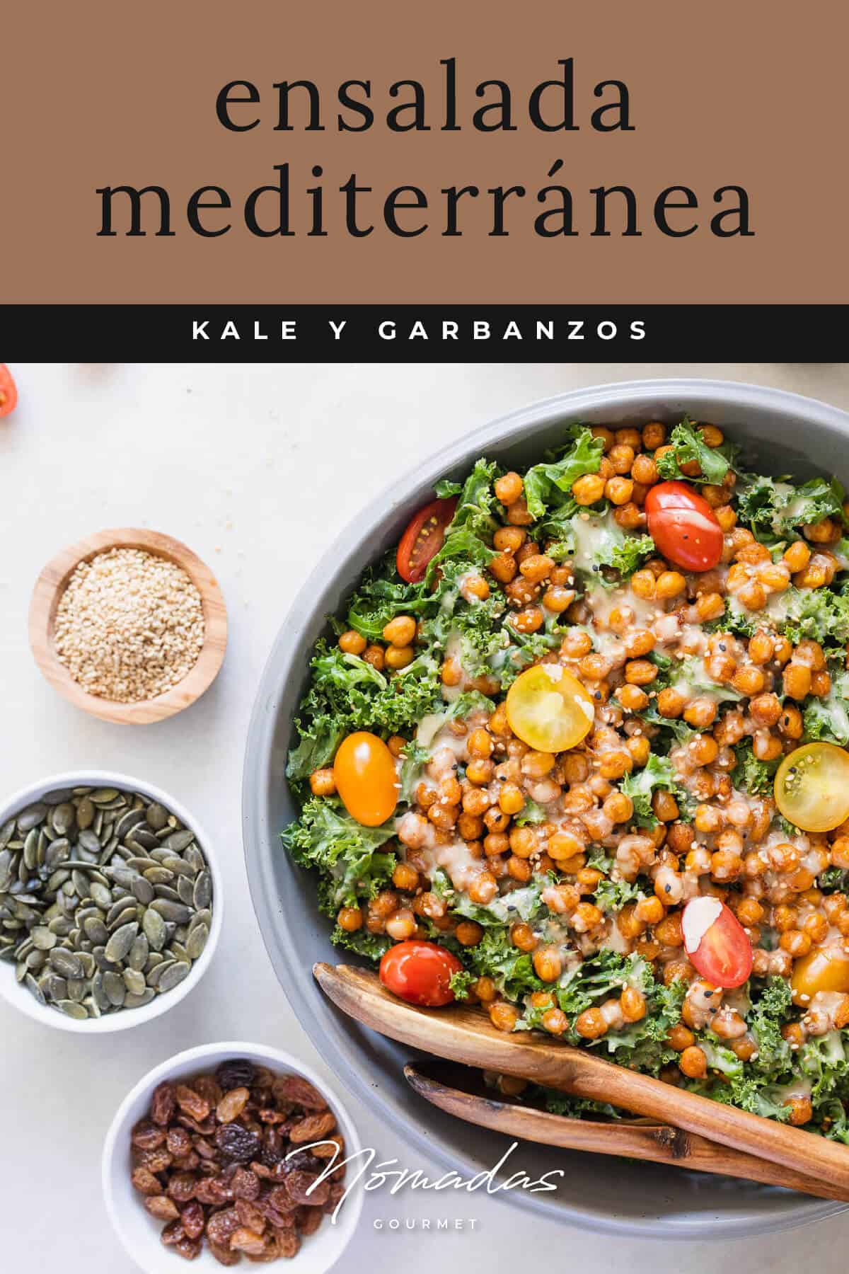 Receta De Ensalada De Garbanzos Mediterránea