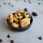 galletas de calabaza y chocolate saludables.
