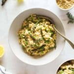 plato de Risotto de Espárragos.