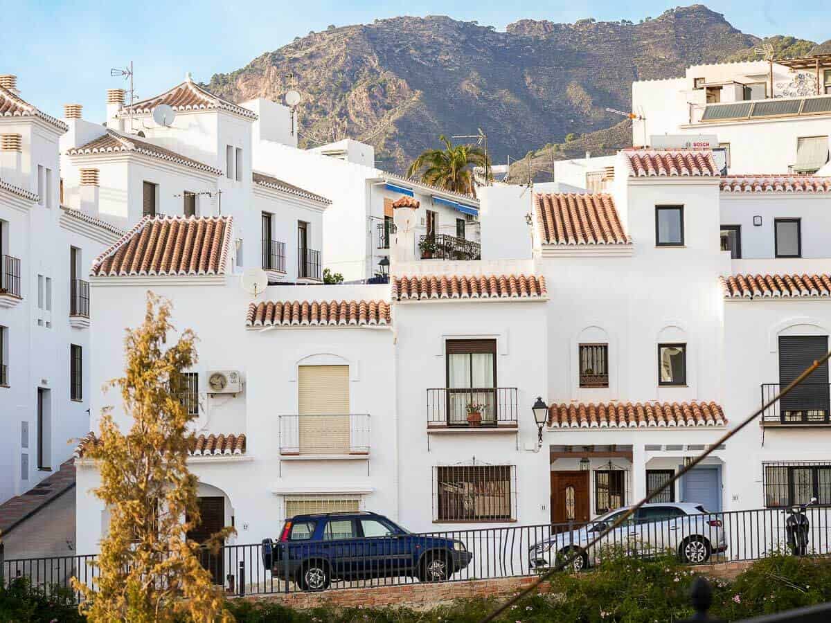 Casas encaladas en Frigiliana.